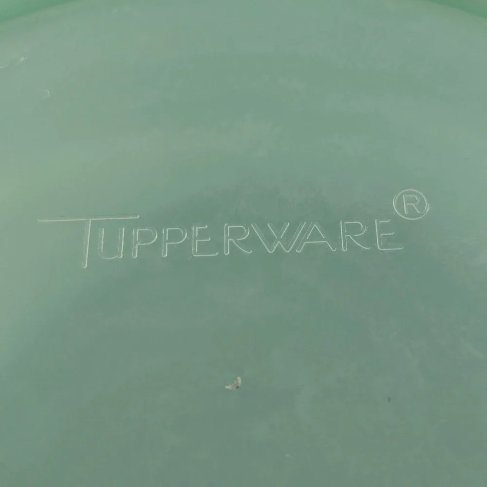 Vintage Tupperware Jade Storage Serving Bowl 786-4 With Lid
